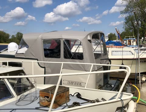 Bootsverdeck nach Maß von der Dekker Segelmacherei Hamburg, Bild 3 von 18