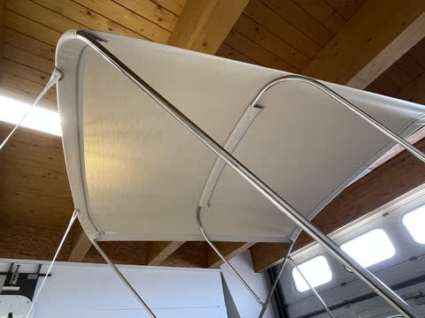 Bootsverdeck nach Maß von der Dekker Segelmacherei Hamburg, Bild 14 von 18